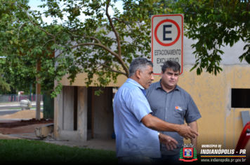 Foto - Administração Municipal visita obras em andamento no município