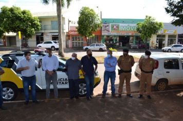 Foto - Município de Indianópolis recebe viatura nova! 