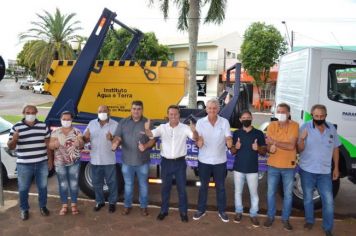 Foto - Indianópolis recebe a vista do Deputado Estadual Márcio Nunes