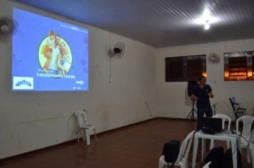 Foto - Palestra com produtores de leite de Indianópolis