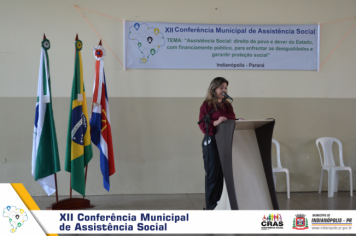 Foto - XII Conferência Municipal de Assistência Social