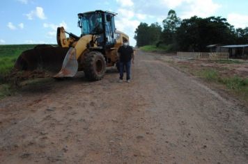 Foto - Estrada Vaqueira, obra de recuperação