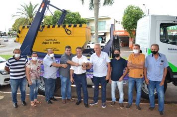 Foto - Indianópolis recebe a vista do Deputado Estadual Márcio Nunes