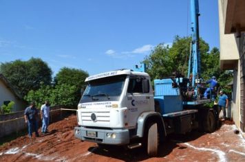 Foto - Administração Municipal acompanha o início das obras de ampliação da Capela Mortuária