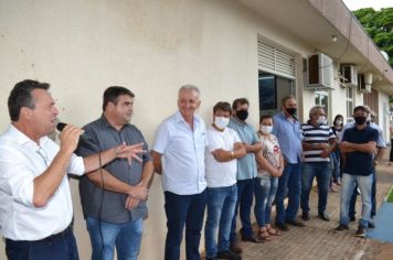 Foto - Indianópolis recebe a vista do Deputado Estadual Márcio Nunes