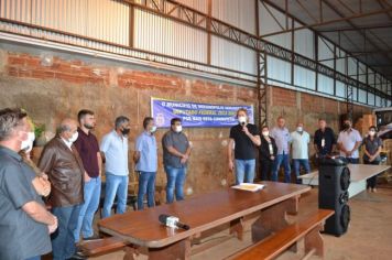 Foto - Indianópolis recebe a visita do Deputado Federal Zeca Dirceu