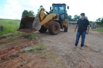 Foto - Estrada Vaqueira, obra de recuperação