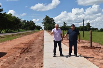 Prefeitura implanta nova pista de Pista de Caminhada e Ciclovia ao lado da PR-082