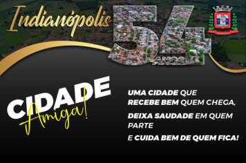 Indianópolis comemora os 54 anos de Emancipação Política.