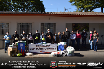 Entrega do Kit Esportivo do Programa Educação Mais Esporte