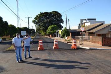 Obras de recapeamento asfáltico continuam