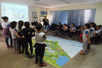 Alunos de Indianópolis visitam aterro sanitário de Cianorte