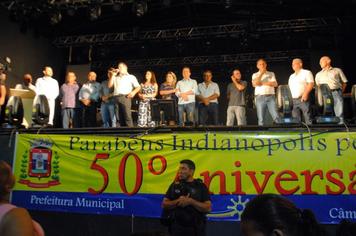 Festividades do Aniversário de 50 Anos de Indianópolis