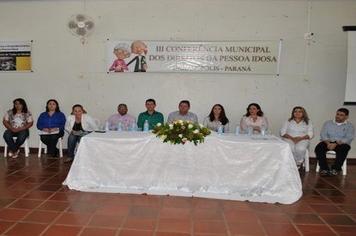 Indianópolis realiza a III Conferência Municipal dos Direitos da Pessoa Idosa