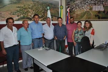 Deputado Estadual Nelson Garcia visita Indianópolis