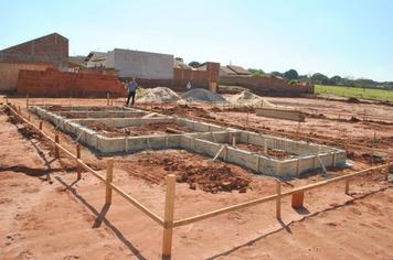 Prefeito Paulinho visita obras em construção do Novo Pátio Rodoviário.