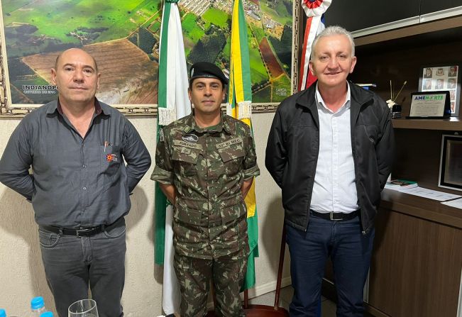 VISITA DE ORIENTAÇÃO TÉCNICA (VOT) NA JUNTA DE SERVIÇO MILITAR DE INDIANÓPOLIS