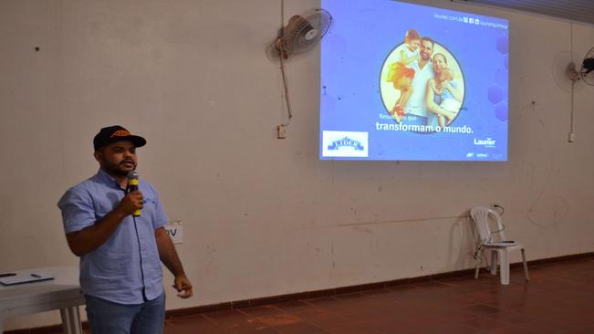 Palestra com produtores de leite de Indianópolis