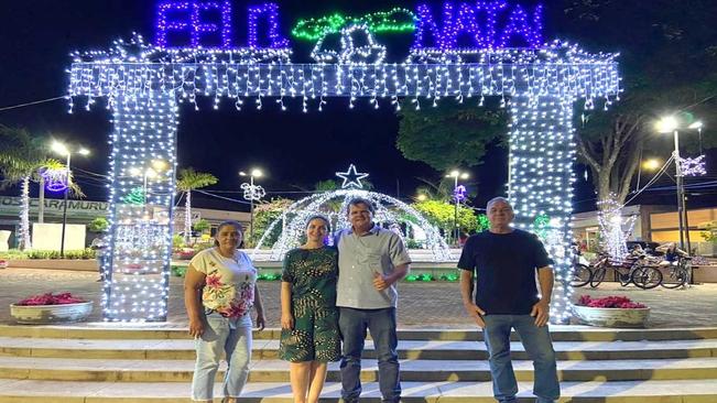 Indianópolis inaugura o Natal de Luz