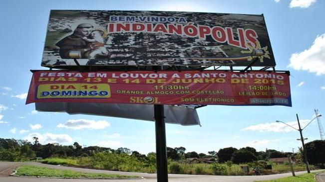 Festa do Padroeiro Santo Antônio em Indianópolis é prestigiada por toda região.