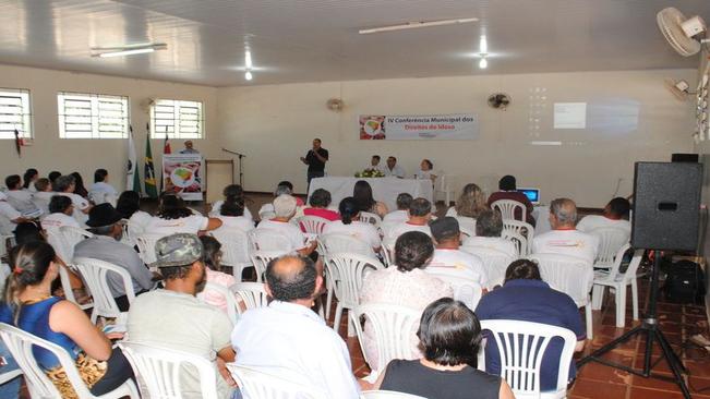 Indianópolis realiza a IV Conferência Municipal dos Direitos do Idoso